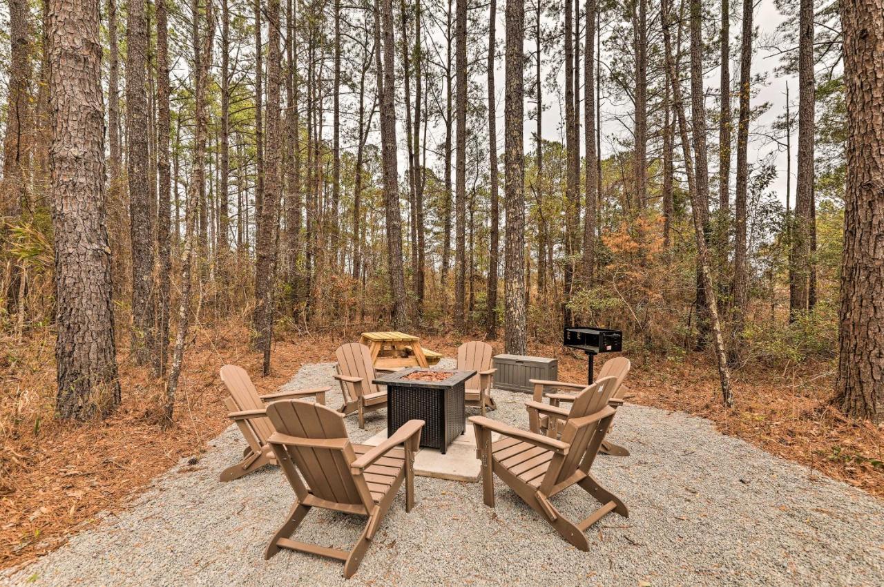 Beautiful New Bern Studio Cabin With Fire Pit! Exterior foto